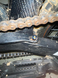 Tuttio chain silencer titanium bolts