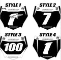 Motocutz plate decal