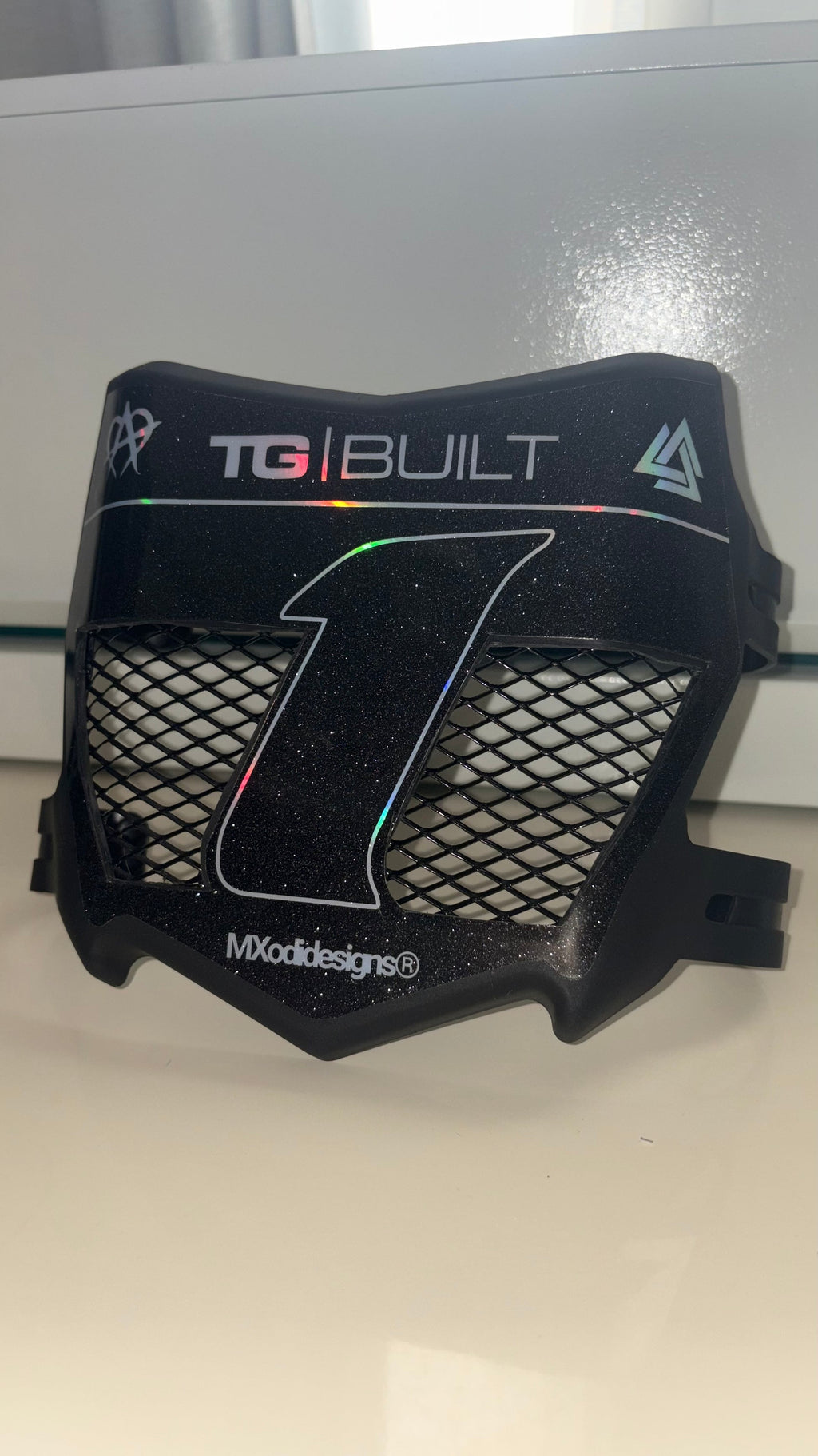 Vented motocutz plate